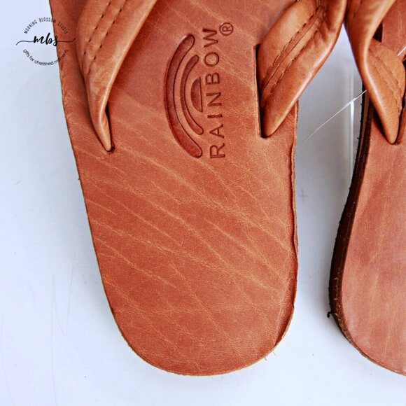 NWT Rainbow Tahitian Sandals Style 301ALL Tan Men Medium, 8 1/2 - 9 1/2, 0225 - Picture 9 of 9